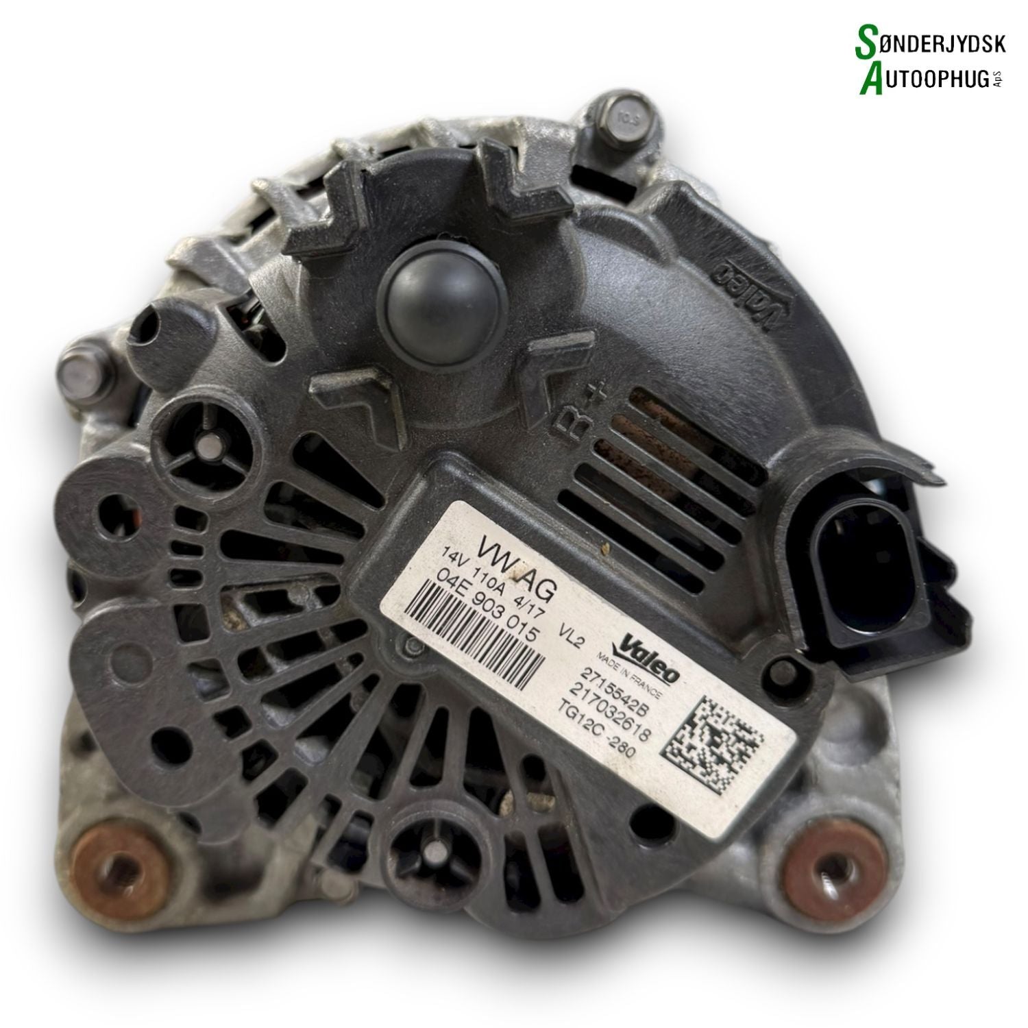 Skoda Fabia Generator Med OEM Nr. 04E903015 Fra Skoda Ophugger