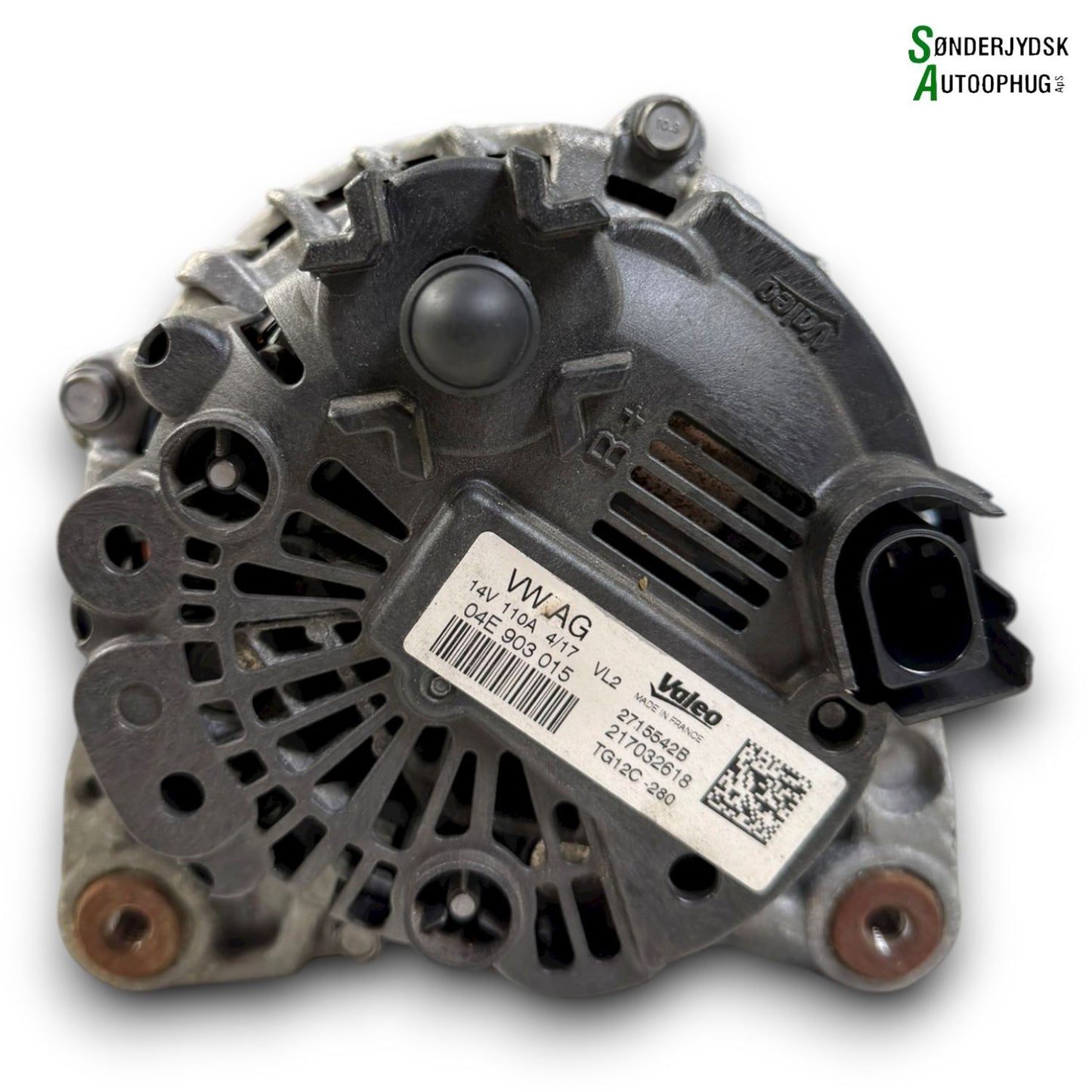 Skoda Fabia Generator Med OEM Nr. 04E903015A Fra Skoda Ophugger