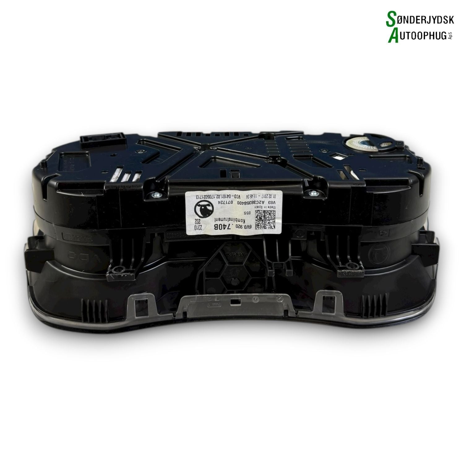 Skoda Fabia Speedometer - Instrument Med OEM Nr. 6V0920740B Fra Skoda Ophugger