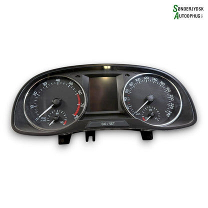 Skoda Fabia Speedometer - Instrument Med OEM Nr. 6V0920740B Fra Skoda Ophugger