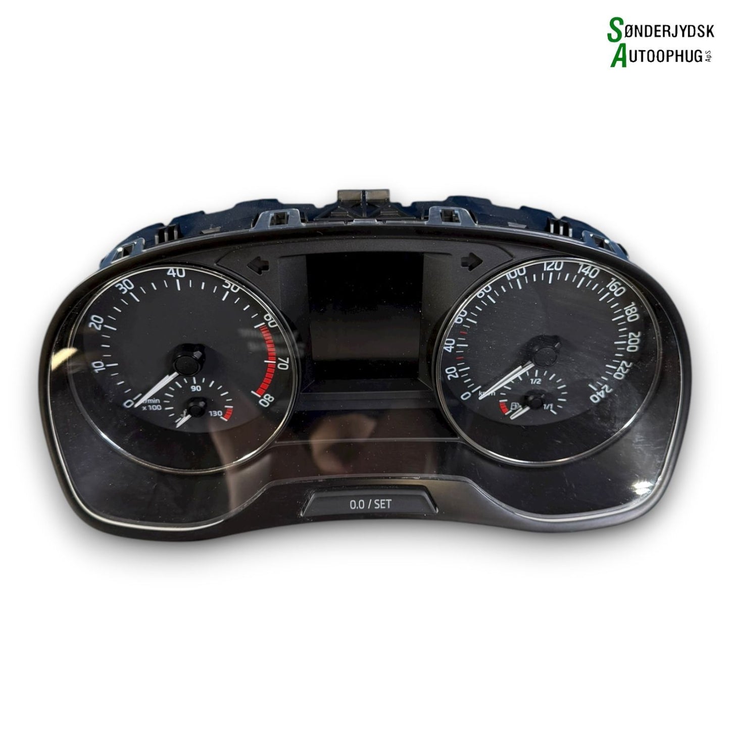 Skoda Fabia Speedometer - Instrument Med OEM Nr. 6V0920740B Fra Skoda Ophugger
