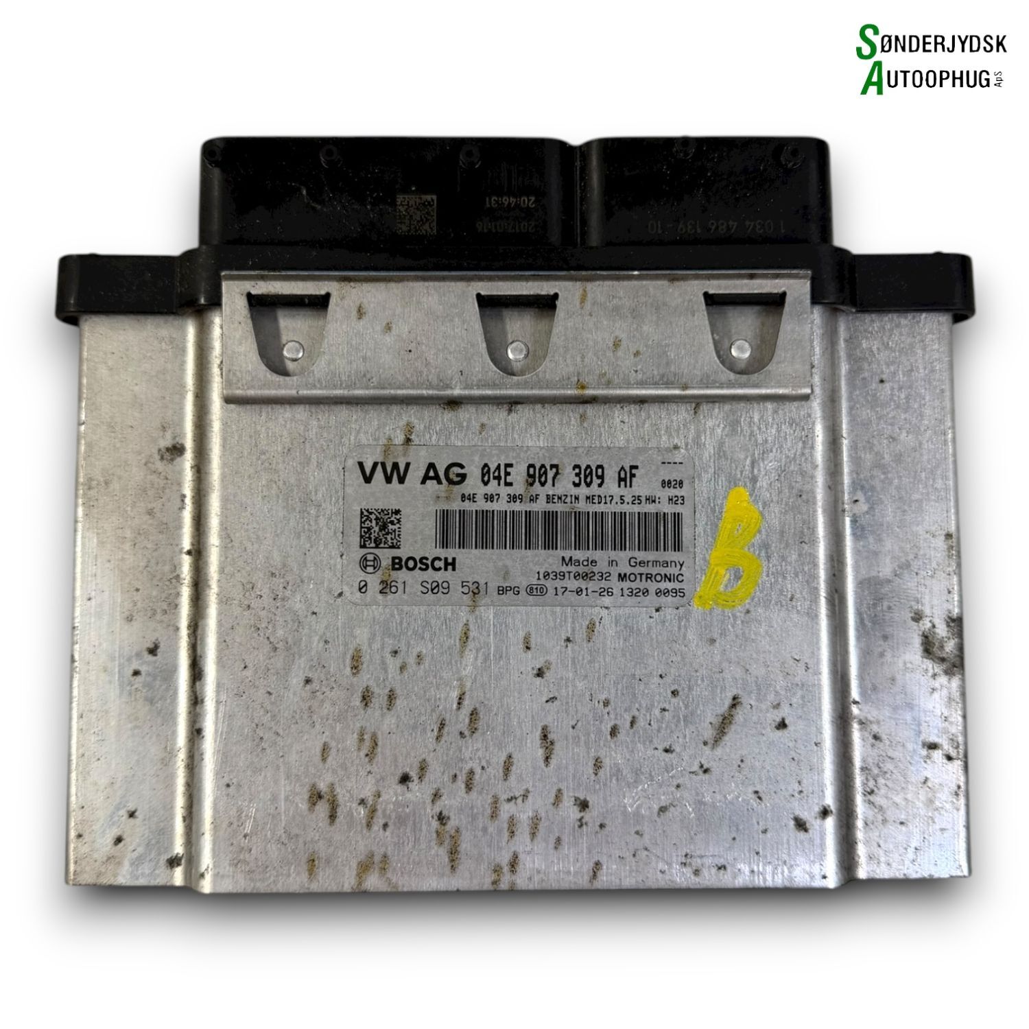 Skoda Fabia Motorstyring - Motorstyreboks - Injection Elboks Med OEM Nr. 0261S09531 Fra Skoda Ophugger