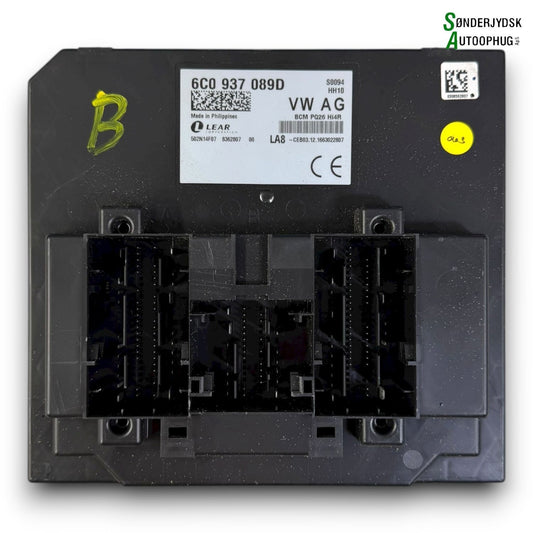 Skoda Fabia Bcm / Komfortkomputer Med OEM Nr. 6C0937090E Fra Skoda Ophugger
