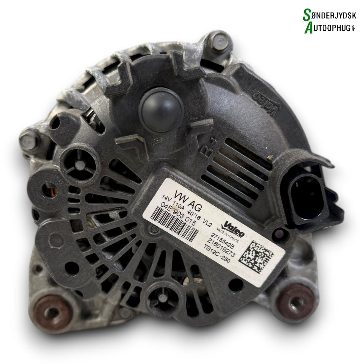 Skoda Rapid Generator Med OEM Nr. 04E903015HX Fra Skoda Ophugger