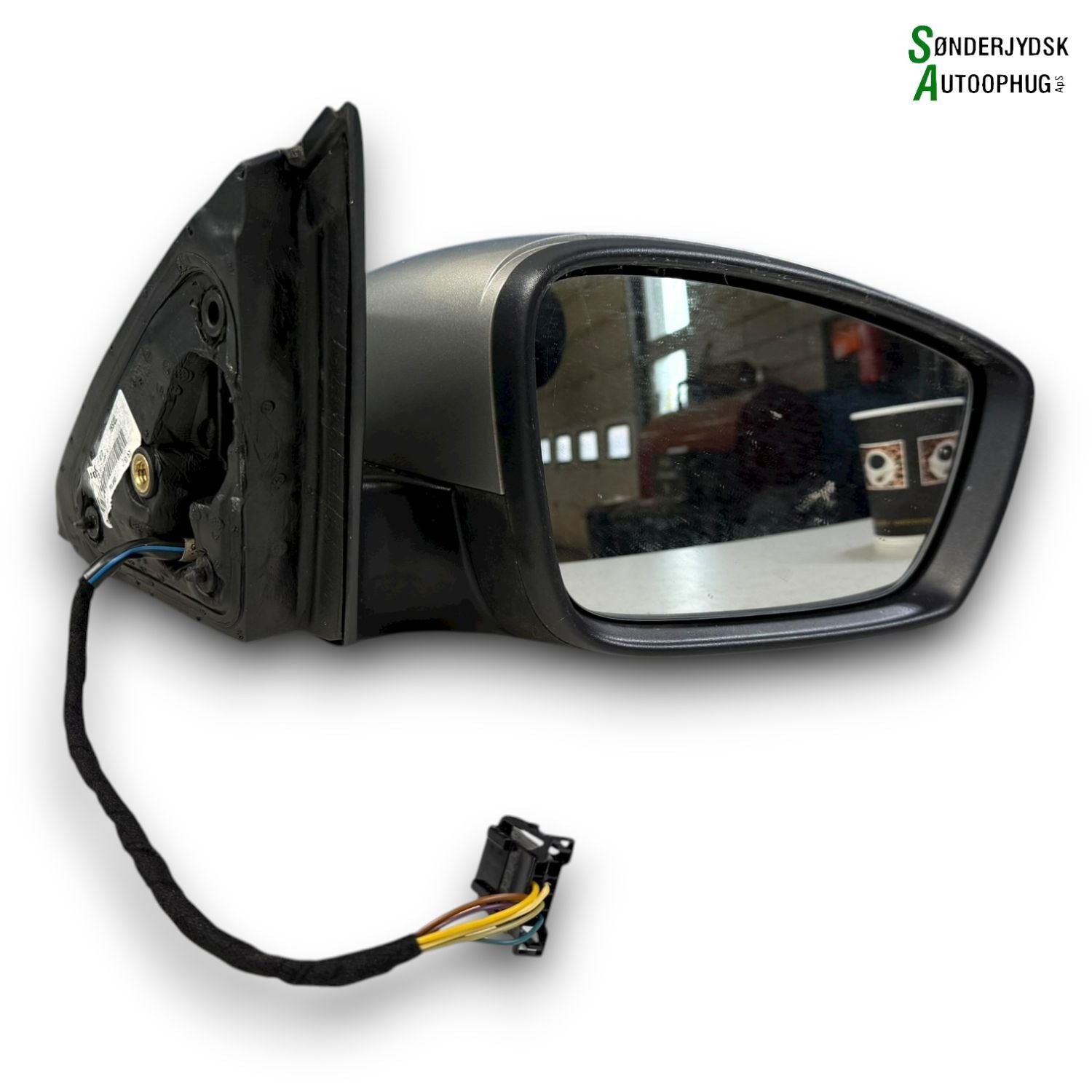 Skoda Rapid Sidespejl Med OEM Nr. 5JB857508G9B9 Fra Skoda Ophugger