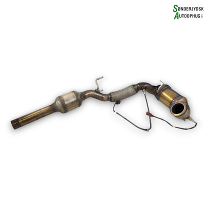 Skoda Rapid Katalysator Med OEM Nr. 6C0254502CX Fra Skoda Ophugger