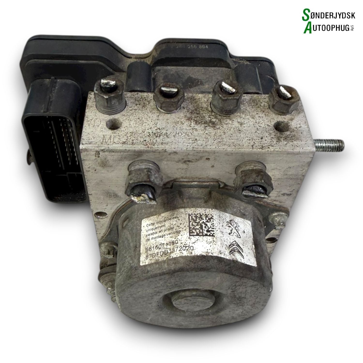 Peugeot 308 ABS Pumpe Med OEM Nr. 1682591080 Fra Peugeot Ophugger