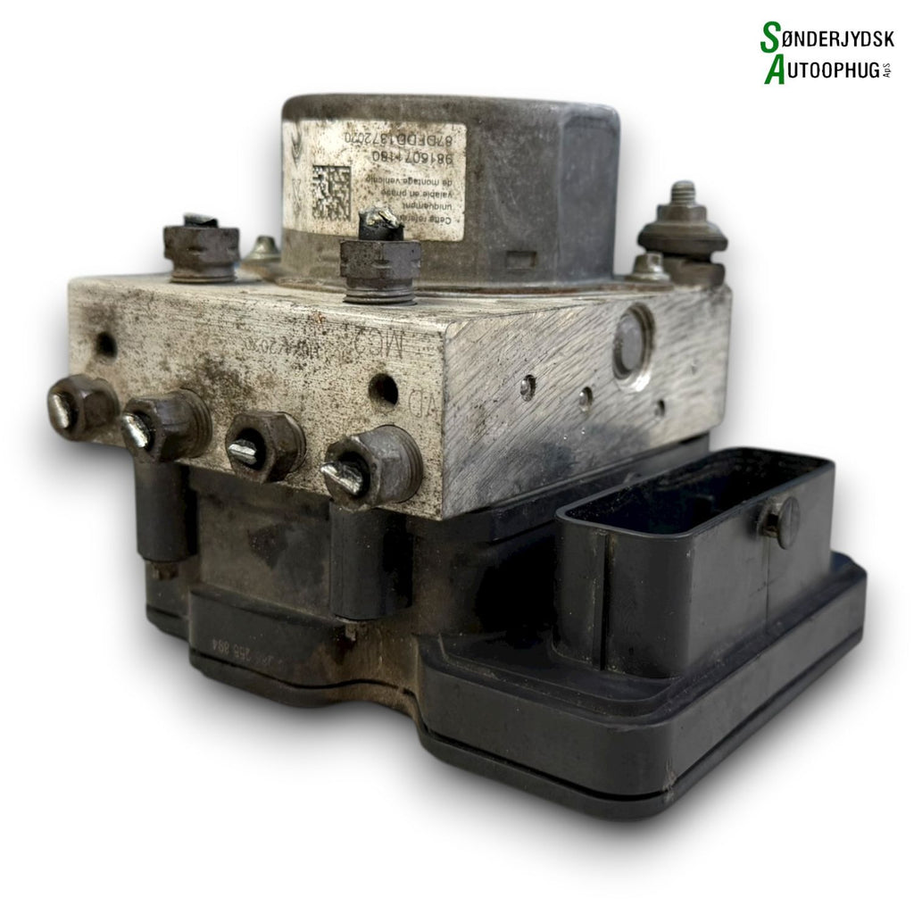 Peugeot 308 ABS Pumpe Med OEM Nr. 1616384280 Fra Peugeot Ophugger