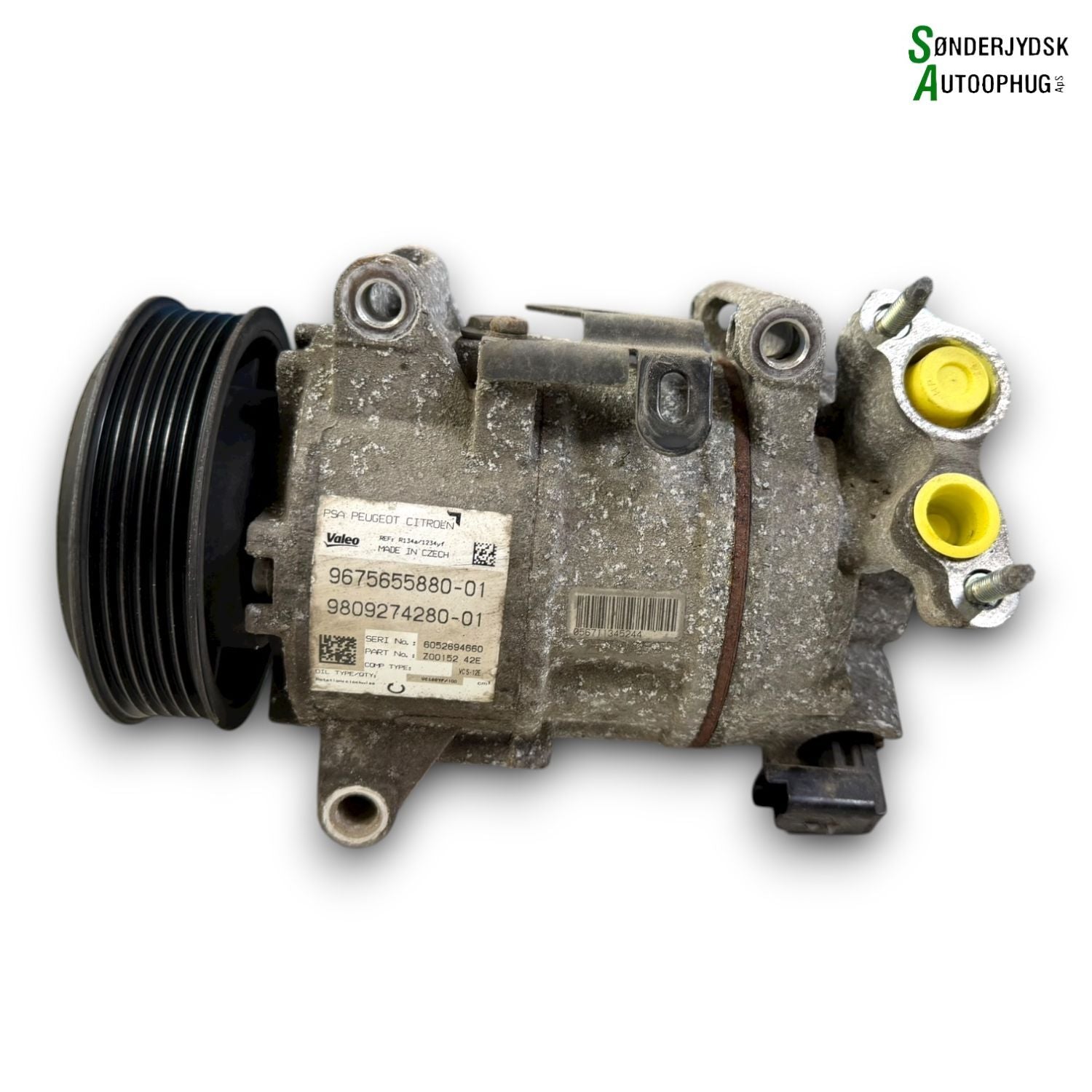 Peugeot 308 Aircondition Pumpe Med OEM Nr. 95526504 Fra Peugeot Ophugger