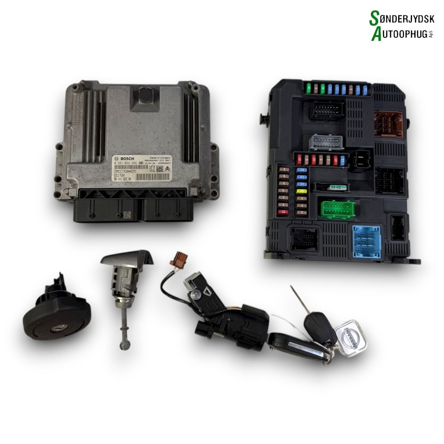 Peugeot Peugeot 308 Startspærre Med OEM Nr. 0281032456 Fra Peugeot Ophugger