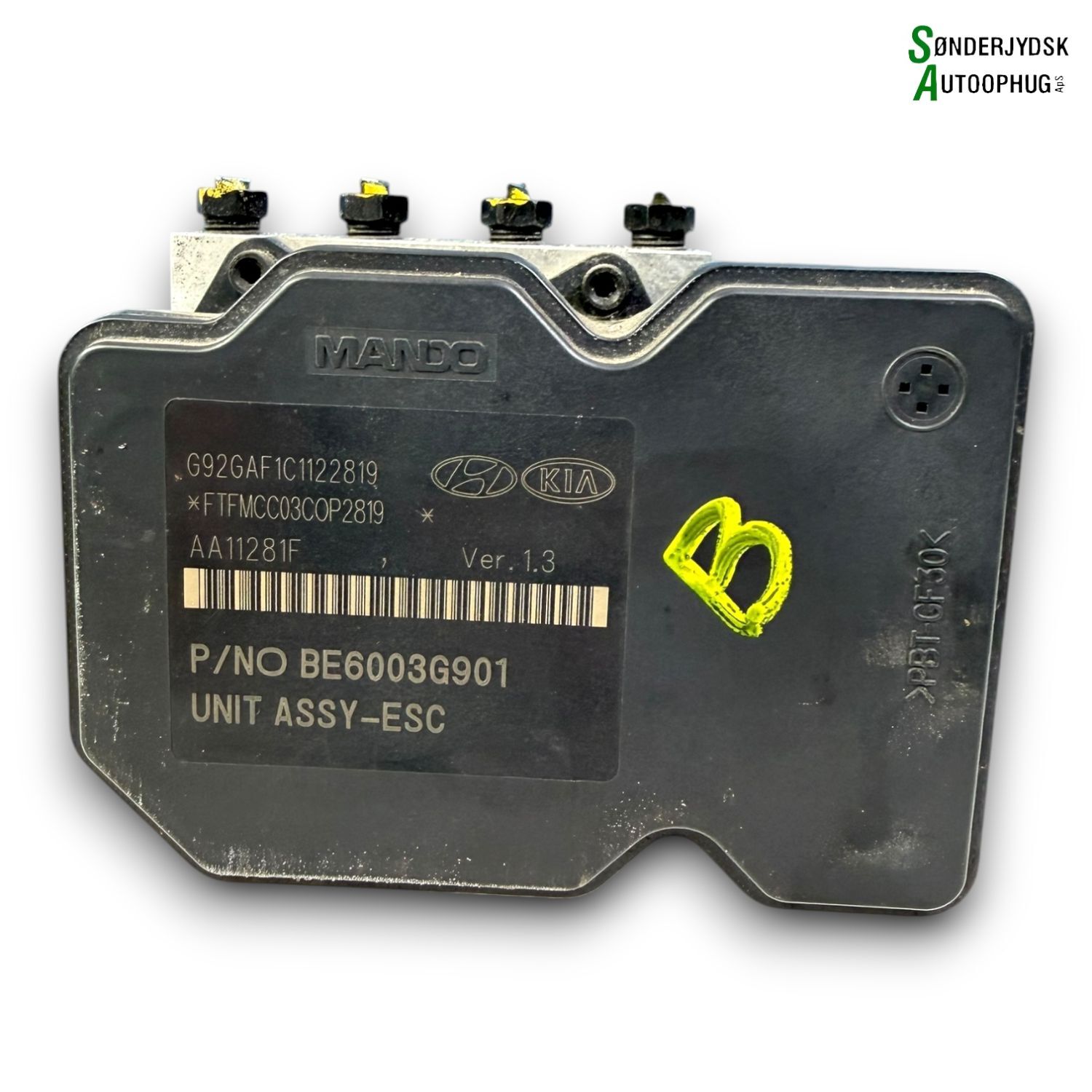 Kia Rio Ub ABS Pumpe Med OEM Nr. BE6003G901 Fra Kia Ophugger
