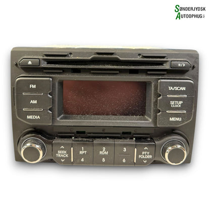Kia Rio Ub Radio, Multi Display Med OEM Nr. 961701W700CA Fra Kia Ophugger