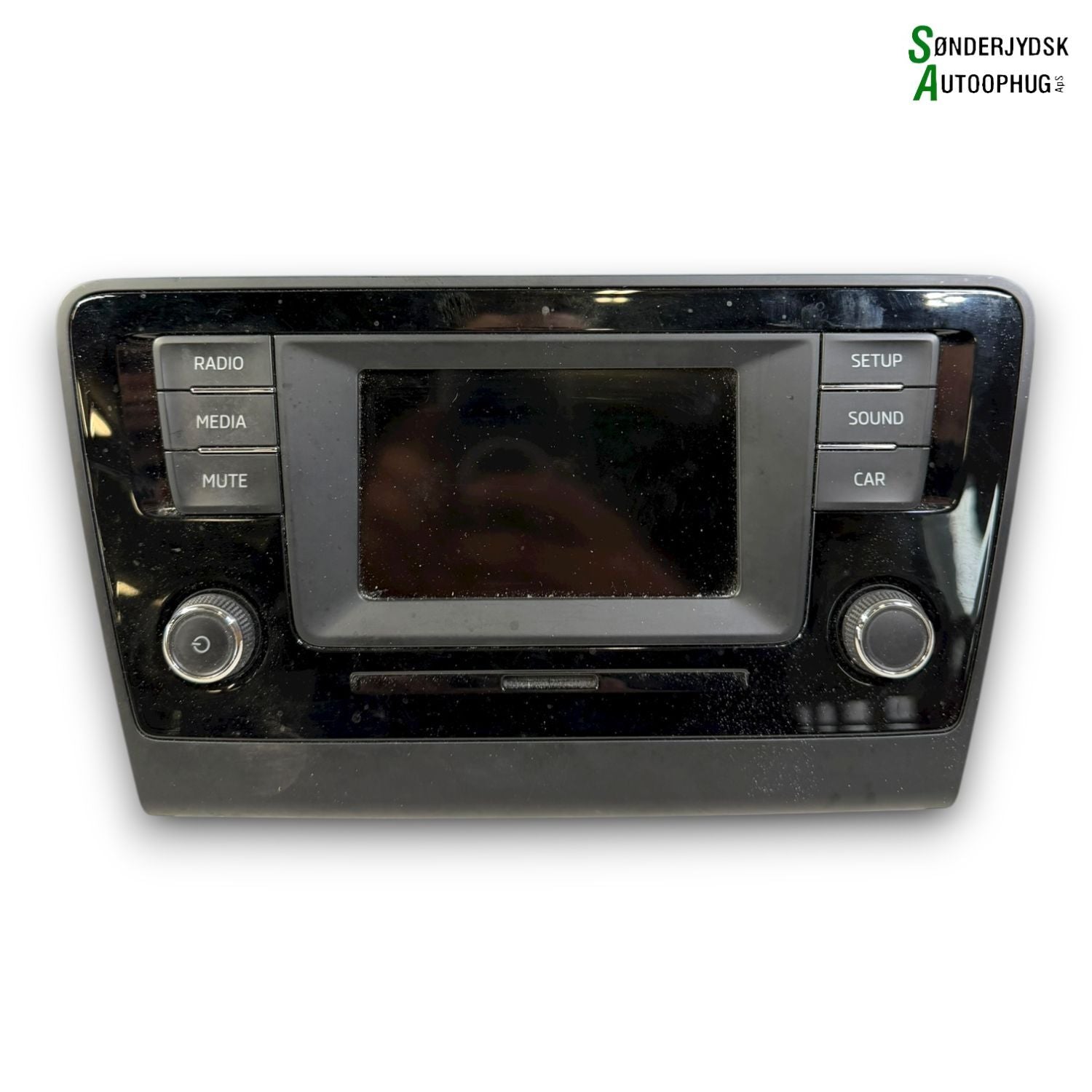 Skoda Rapid Radio, Multi Display Med OEM Nr. 5JA035867A Fra Skoda Ophugger