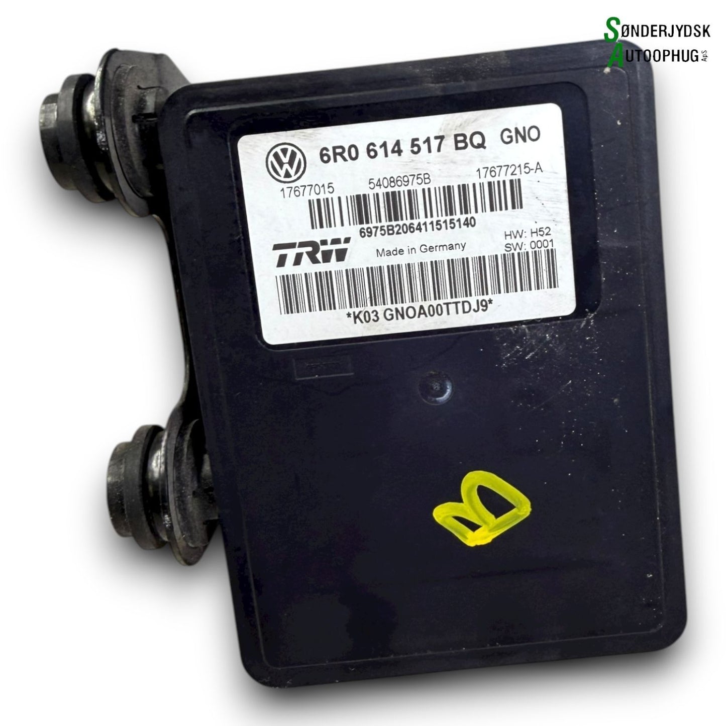 Skoda Rapid ABS Pumpe Med OEM Nr. 6R0614517CJ Fra Skoda Ophugger