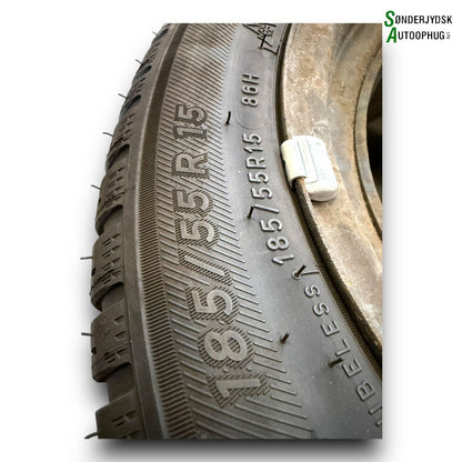 Opel Karl Fælge M/Vinter Dæk Med OEM Nr. 2150190 Fra Opel Ophugger