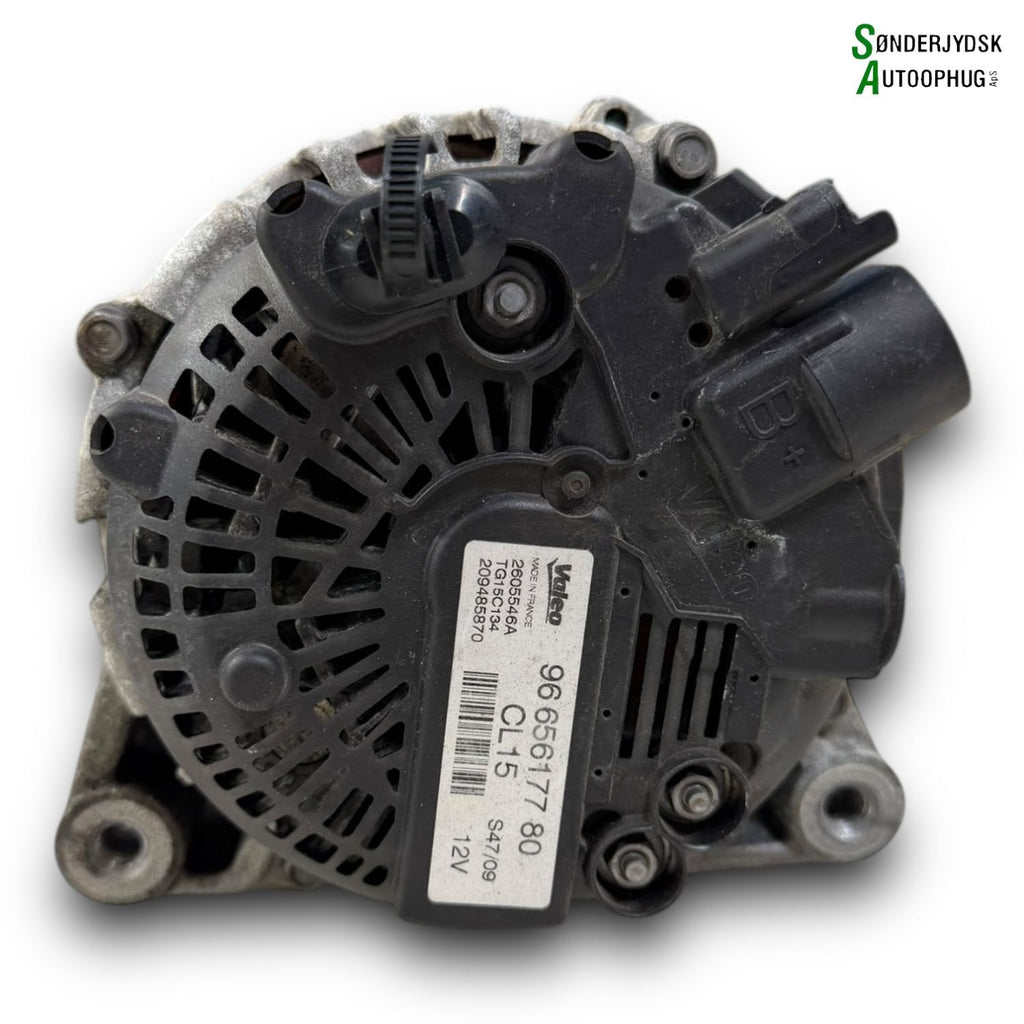 Peugeot 206+ Generator Med OEM Nr. 9665617780 Fra Peugeot Ophugger