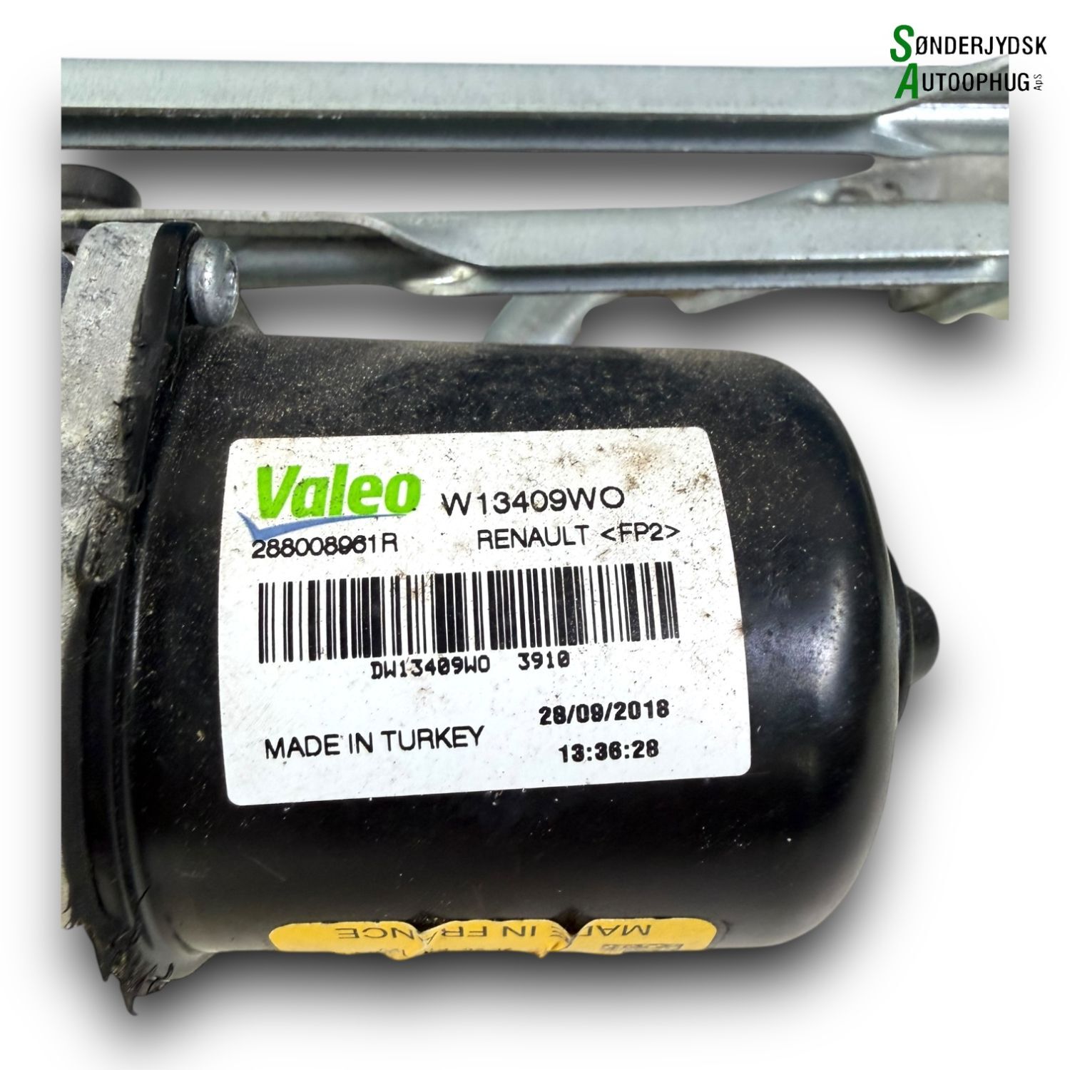Renault Clio 4 Viskermotor Med OEM Nr. 288A53268R Fra Renault Ophugger