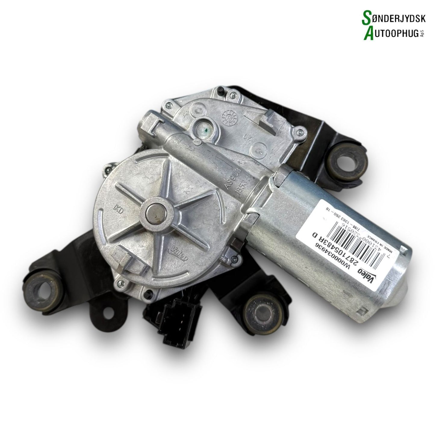 Renault Clio 4 Bagrudevisker Motor Med OEM Nr. 287105483R Fra Renault Ophugger