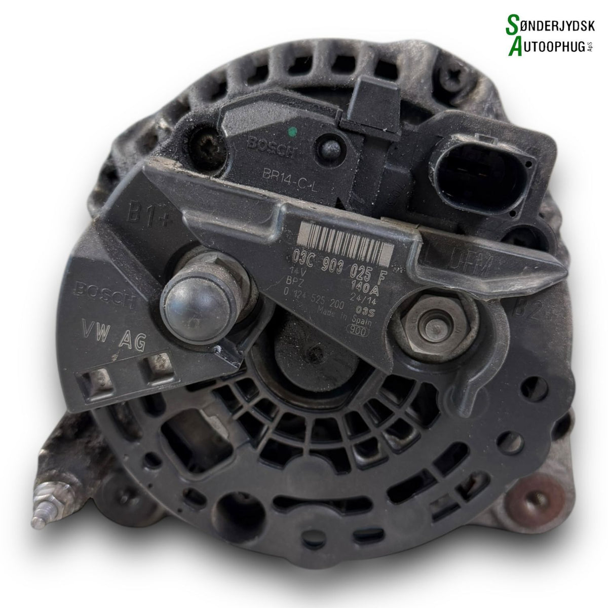 Skoda Rapid Generator Med OEM Nr. 03C903025F Fra Skoda Ophugger