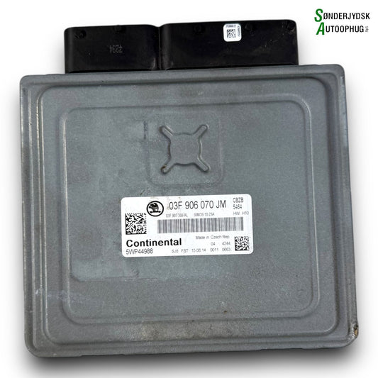 Skoda Rapid Motorstyring - Motorstyreboks - Injection Elboks Med OEM Nr. 5WP44988 Fra Skoda Ophugger