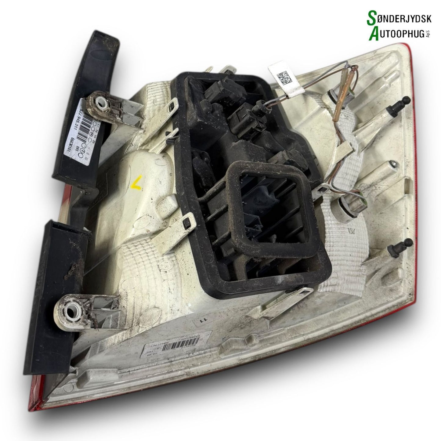 Skoda Rapid Baglygte Med OEM Nr. 5JJ945095 Fra Skoda Ophugger