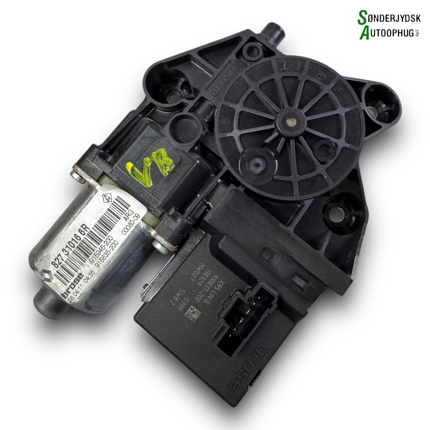 Renault Grand Scenic 3 Rudemotor - Rudehejs Med OEM Nr. 827310166R Fra Renault Ophugger