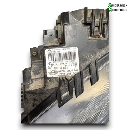 Mini Mkii Forlygte Med OEM Nr. 63122751263 Fra Mini Ophugger