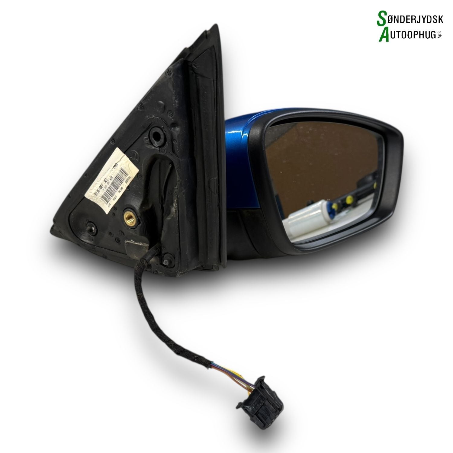 Skoda Fabia Sidespejl Med OEM Nr. 6V0857538AGRU Fra Skoda Ophugger