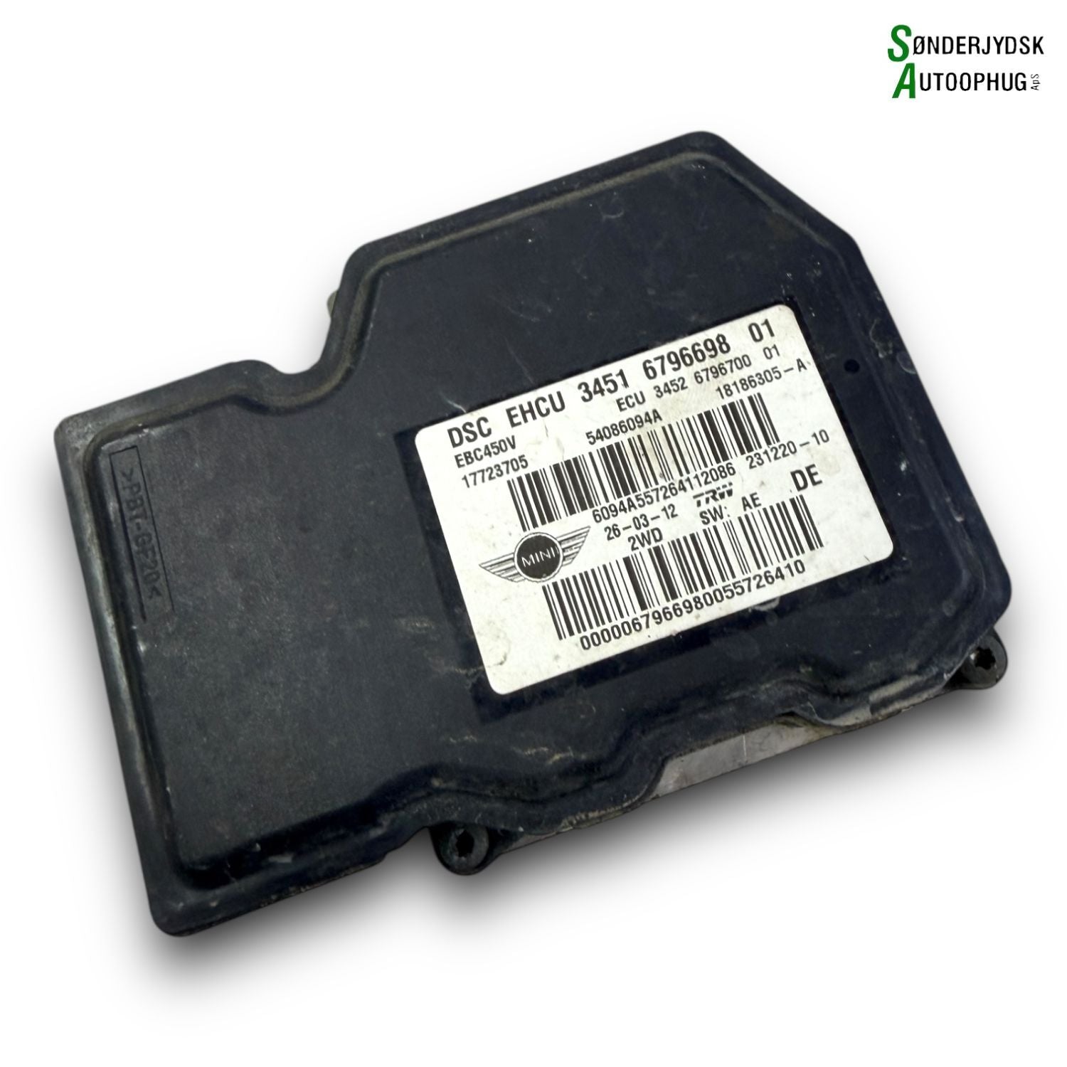 Mini Mkii ABS Pumpe Med OEM Nr. 34516874553 Fra Mini Ophugger
