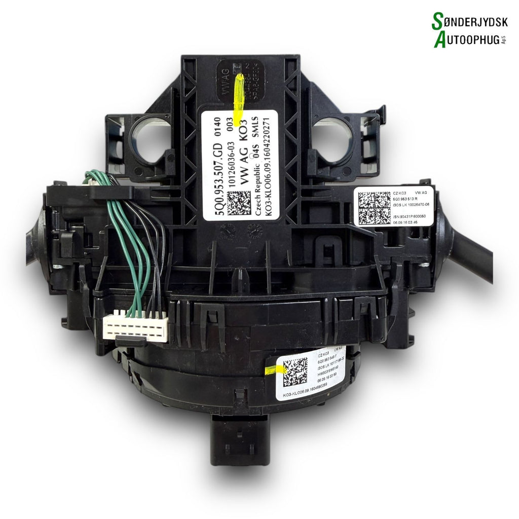 Skoda Octavia Kontakt Combi Med OEM Nr. 5Q0953507GD Fra Skoda Ophugger