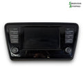 Skoda Octavia Radio, Multi Display Med OEM Nr. 5E0919605JBIO Fra Skoda Ophugger