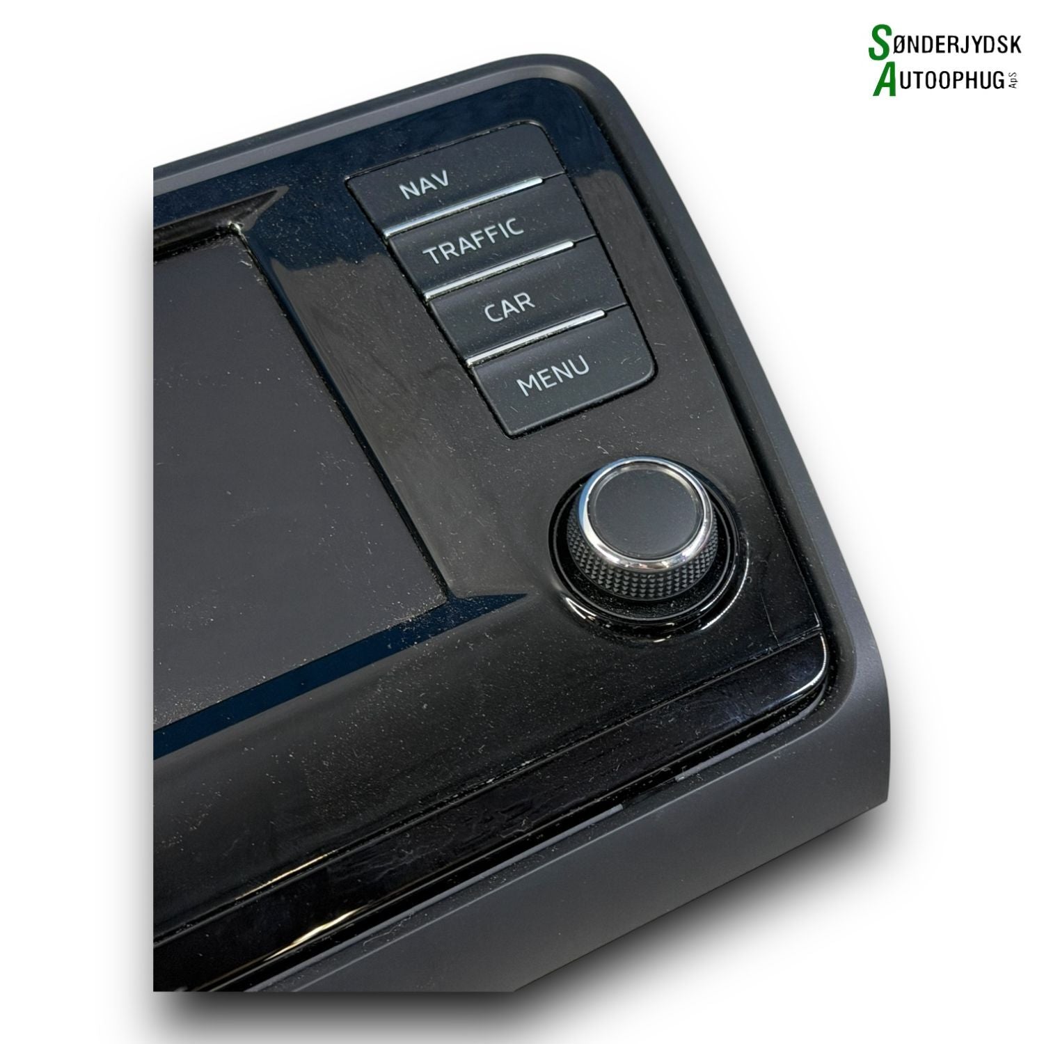 Skoda Octavia Radio, Multi Display Med OEM Nr. 5E0919605J Fra Skoda Ophugger