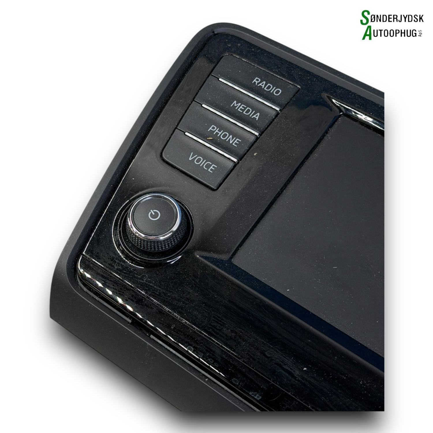 Skoda Octavia Radio, Multi Display Med OEM Nr. 5E0919605JBIO Fra Skoda Ophugger
