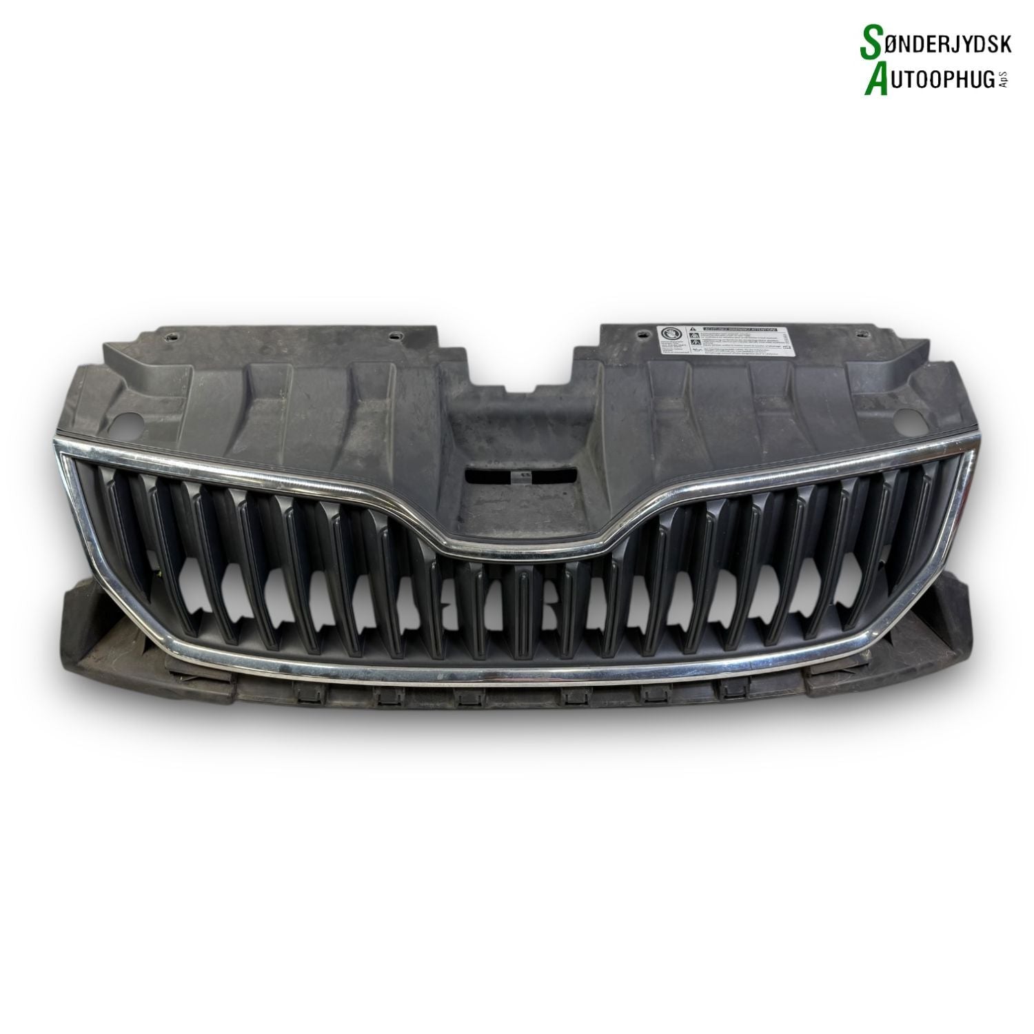 Skoda Fabia Frontgitter Med OEM Nr. 6V0853653 Fra Skoda Ophugger