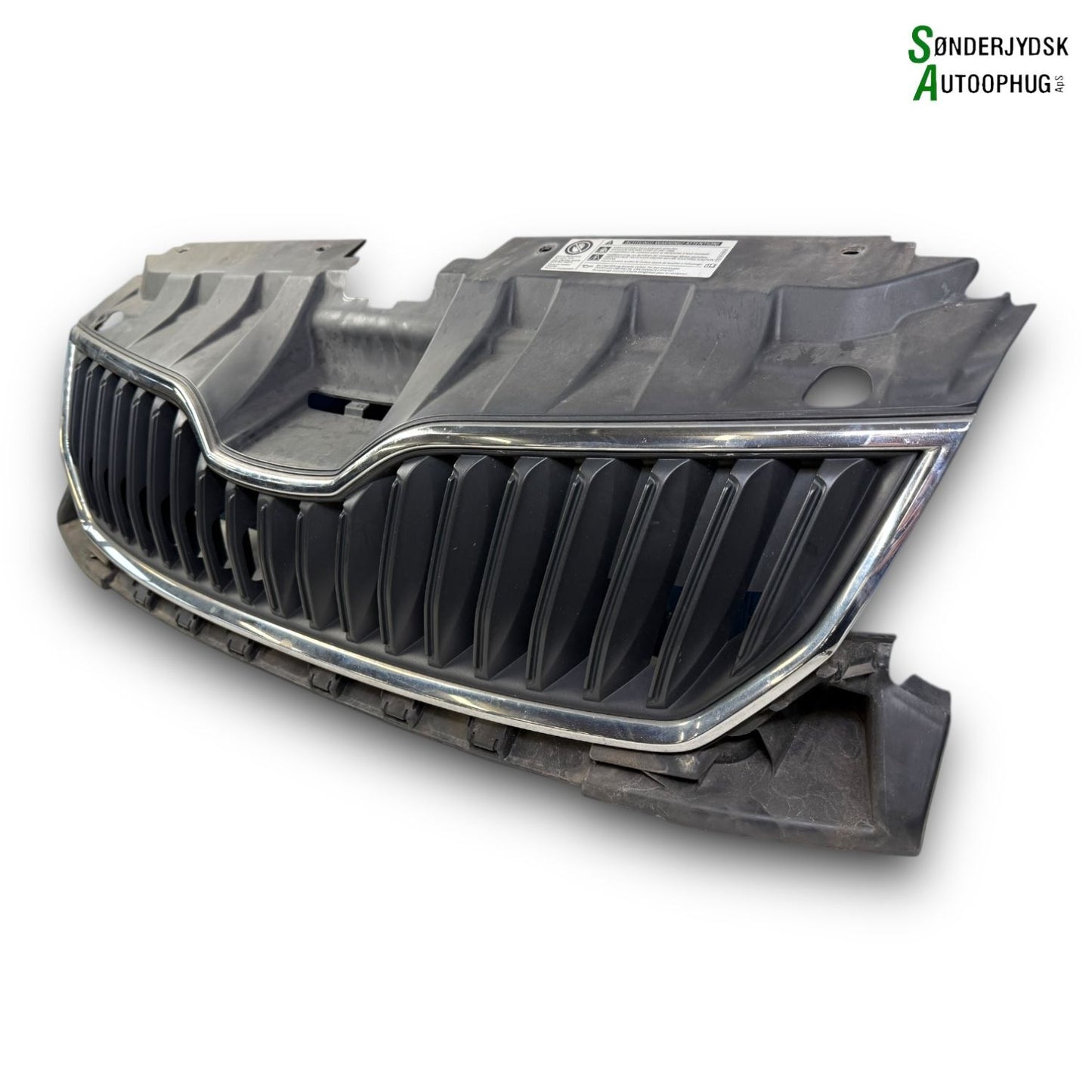 Skoda Fabia Frontgitter Med OEM Nr. 6V0853653 Fra Skoda Ophugger