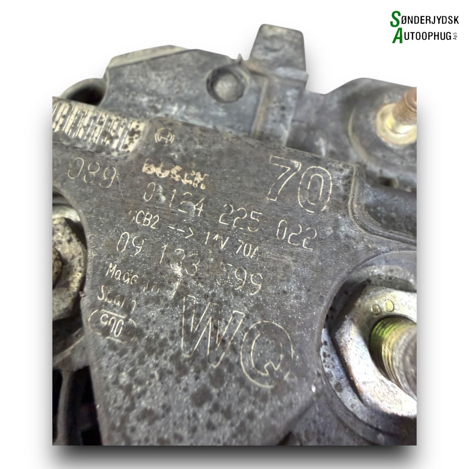 Opel Agila A Generator Med OEM Nr. 9192815 Fra Opel Ophugger