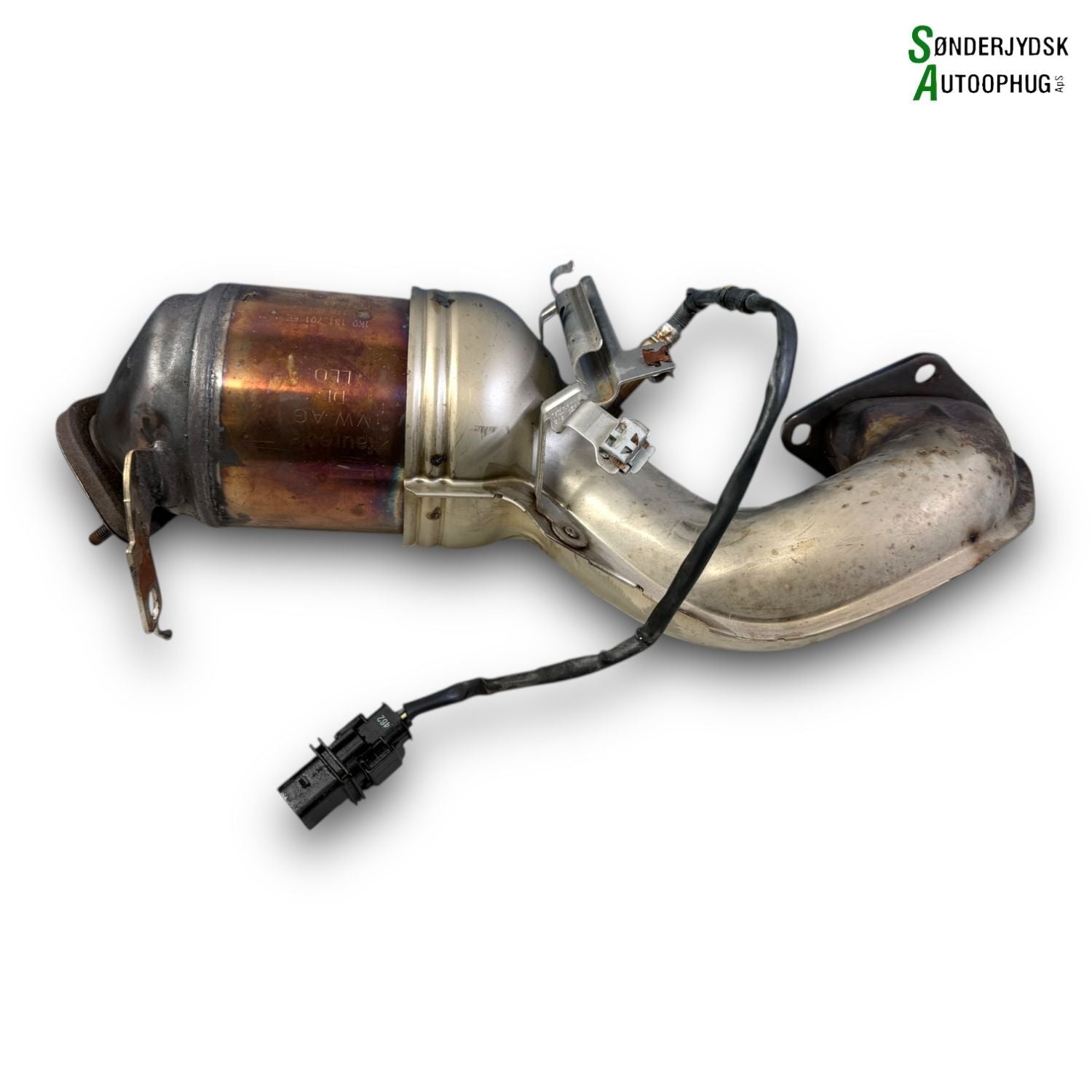 VW Golf 6 1K Katalysator Med OEM Nr. 1K0254201GX Fra VW Ophugger