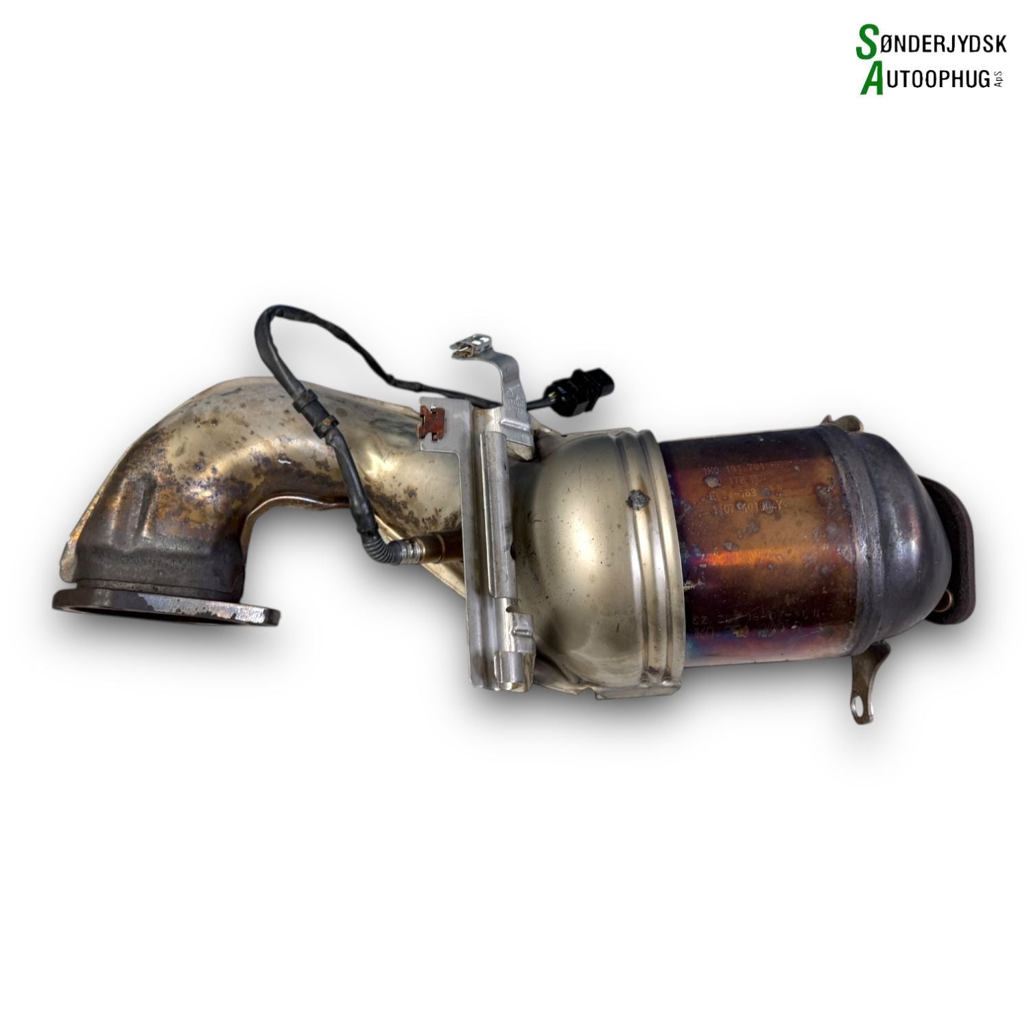 VW Golf 6 1K Katalysator Med OEM Nr. 1K0254201GX Fra VW Ophugger