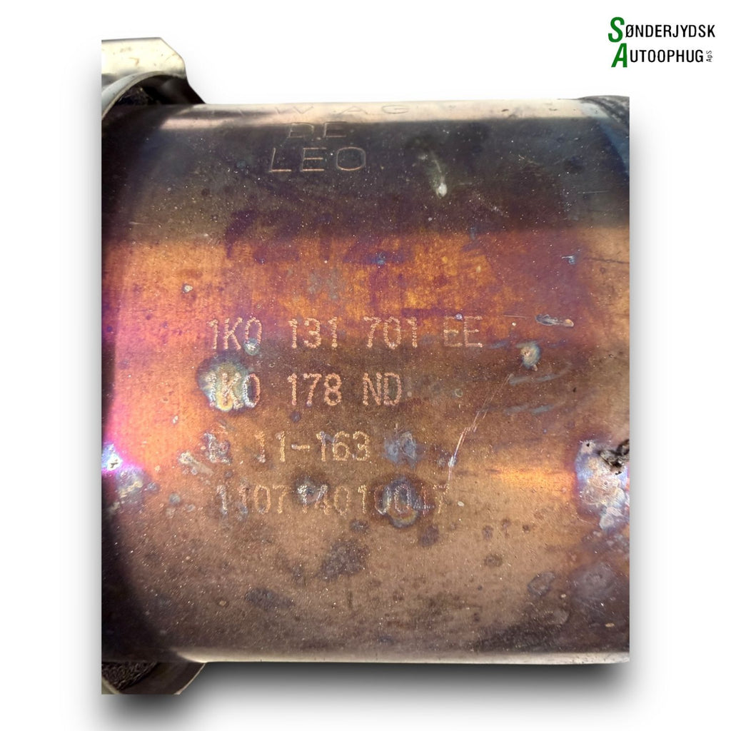 VW Golf 6 1K Katalysator Med OEM Nr. 1K0254201GX Fra VW Ophugger