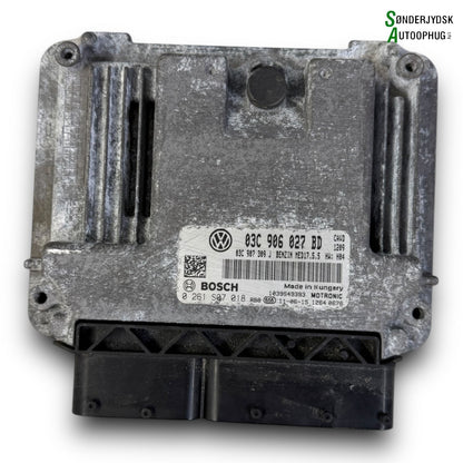 VW Golf 6 1K Motorstyring - Motorstyreboks - Injection Elboks Med OEM Nr. 03C906027BD Fra VW Ophugger