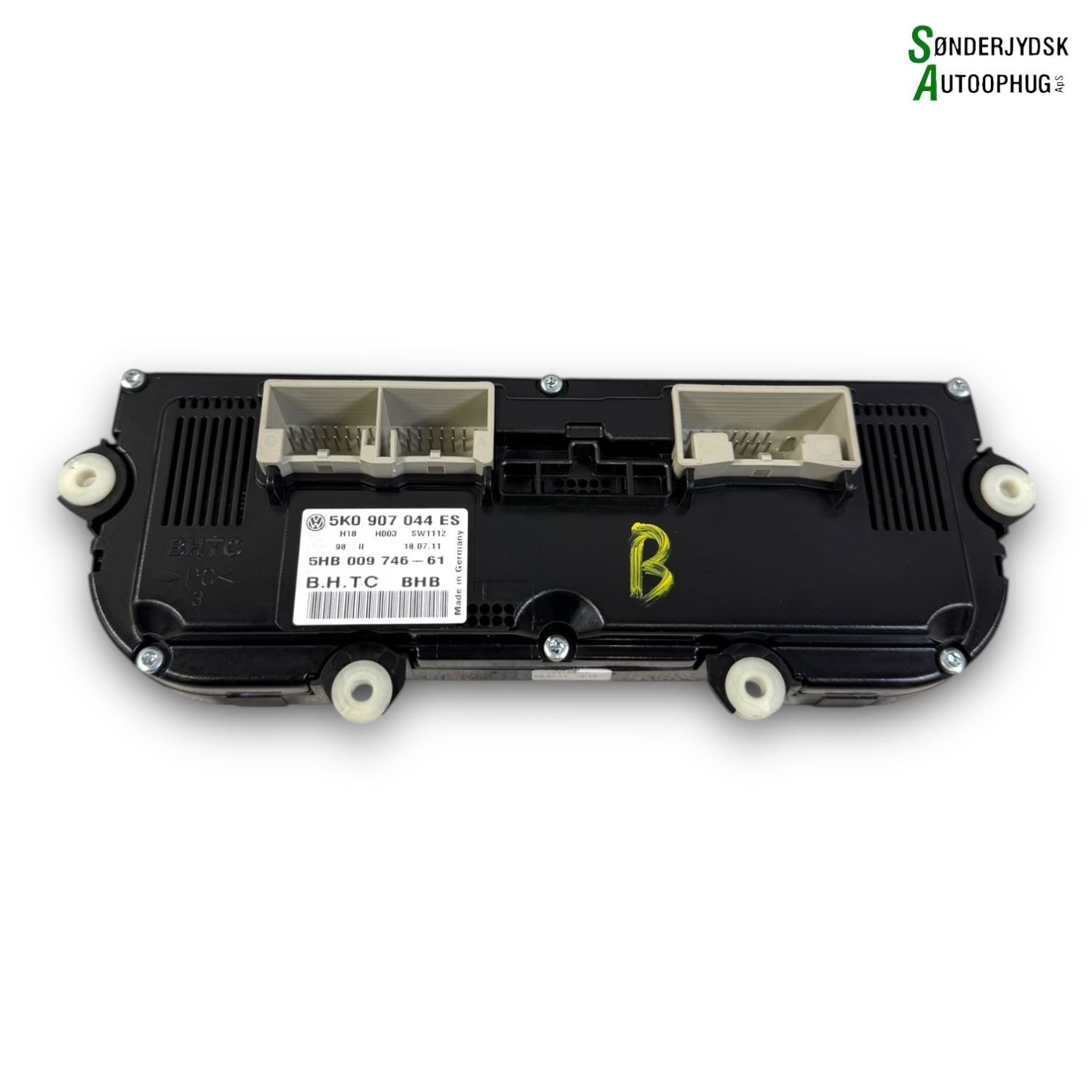 VW Golf 6 1K Varmeregulering Med OEM Nr. 5K0907044HBZJU Fra VW Ophugger