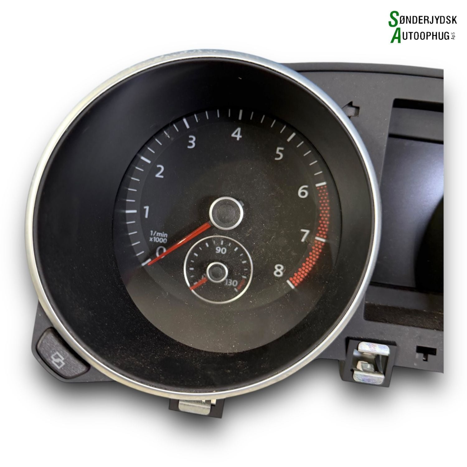 VW Golf 6 1K Speedometer - Instrument Med OEM Nr. 5K7920870X Fra VW Ophugger
