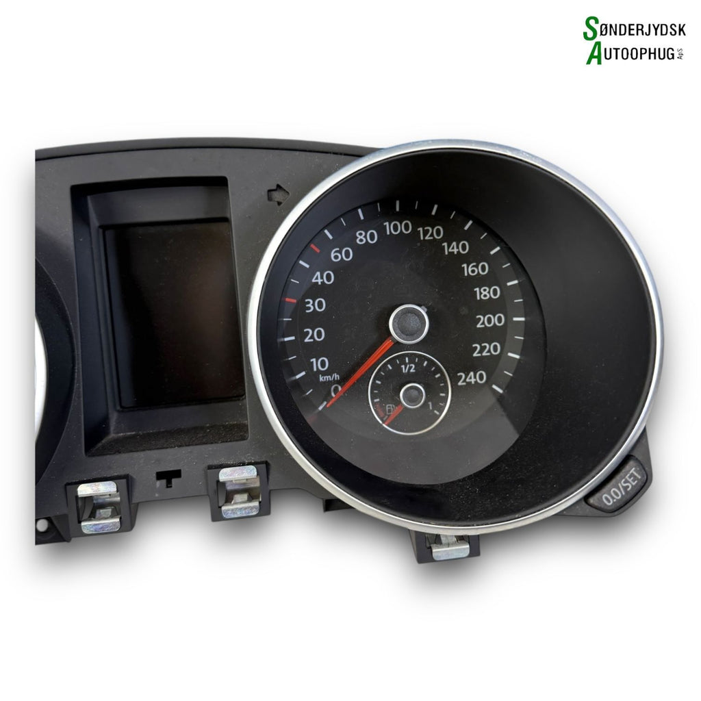 VW Golf 6 1K Speedometer - Instrument Med OEM Nr. 5K7920870 Fra VW Ophugger