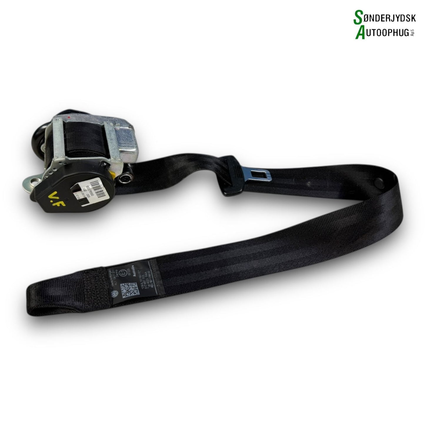 VW Golf 6 1K Sikkerhedsseler For Med OEM Nr. 5K7857705 Fra VW Ophugger