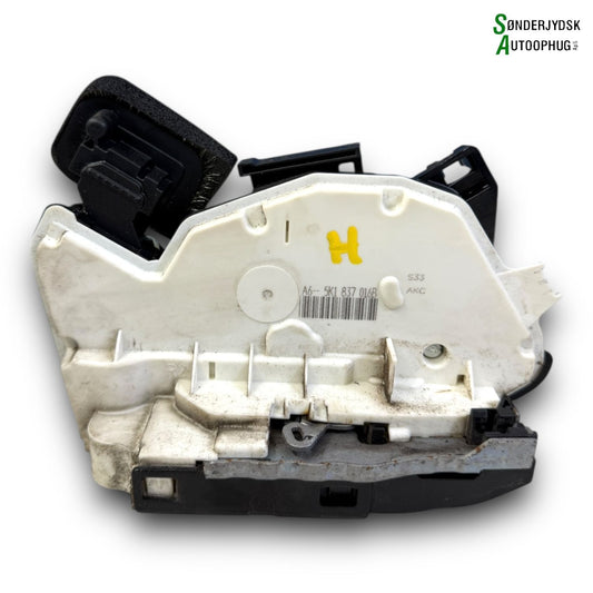 VW Golf 6 1K Dørlås Med OEM Nr. 5K1837016H Fra VW Ophugger