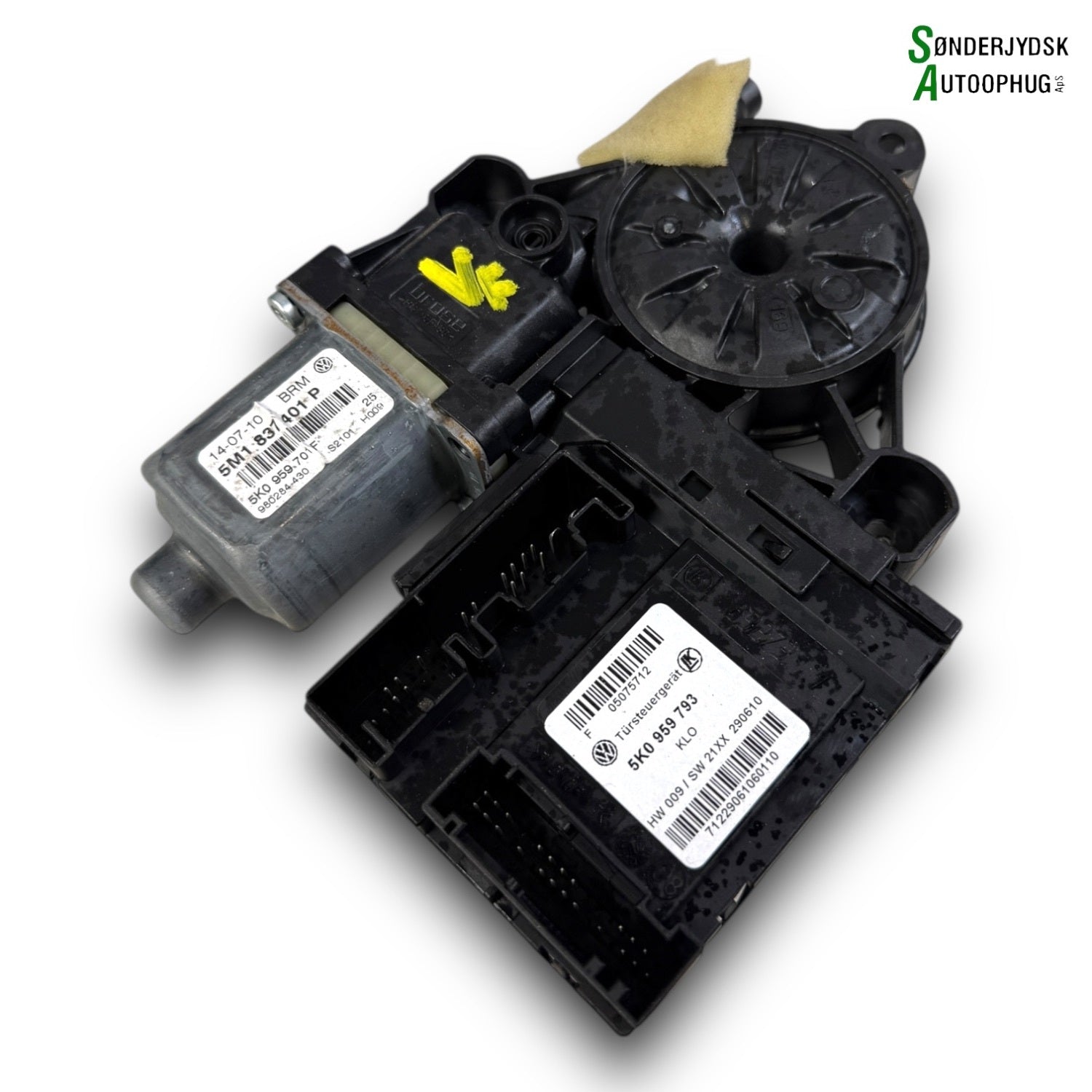 VW Golf 6 1K Rudemotor - Rudehejs Med OEM Nr. 5K0959793 Fra VW Ophugger