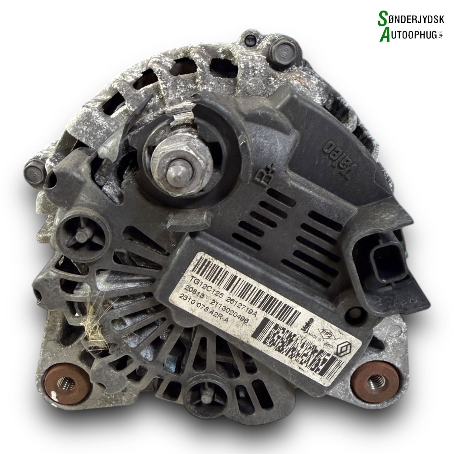 Renault Clio 4 Generator Med OEM Nr. 2113020496 Fra Renault Ophugger