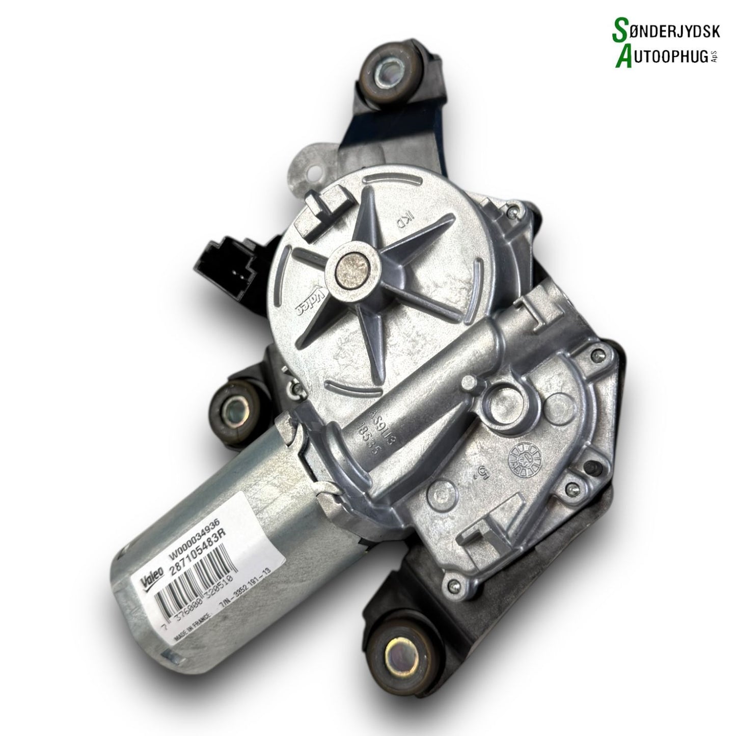 Renault Clio 4 Bagrudevisker Motor Med OEM Nr. 287105483R Fra Renault Ophugger