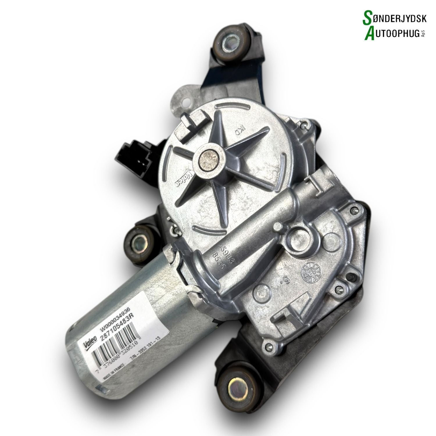 Renault Clio 4 Bagrudevisker Motor Med OEM Nr. 287105483R Fra Renault Ophugger