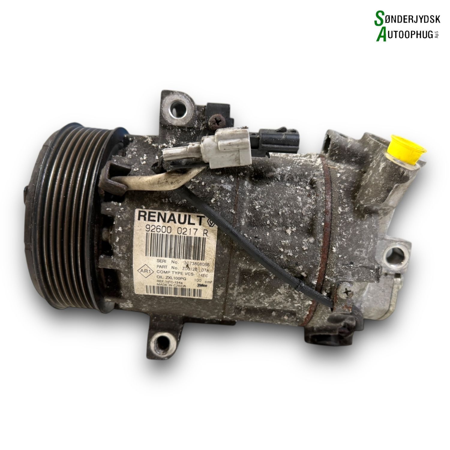 Renault Clio 4 Aircondition Pumpe Med OEM Nr. 926000217R Fra Renault Ophugger